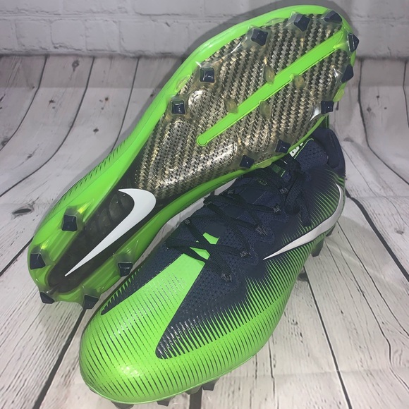 Nike Vapor Football Cleats SEAHAWKS Green - Picture 6 of 9